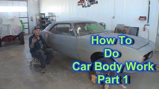 How To Do OVERALL Bodywork To A Car - Part 1 - Finding The Dents