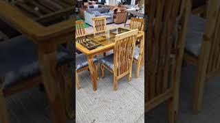 assam teak wood dinning table