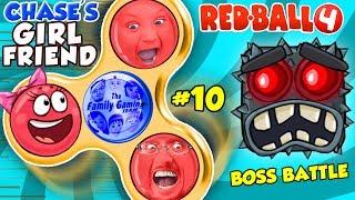 RED BALL 4 FIDGET SPINNER SAVES CHASE'S GIRLFRIEND! FGTEEV BOSS BATTLE #10 (Volume 5 Level 70-75)