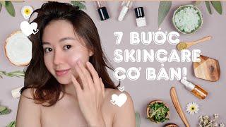 7 BƯỚC SKINCARE CƠ BẢN | CẤP ẨM CHO DA DẦU NHẠY CẢM | Jolin Sydney