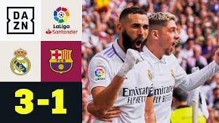 Abgezocktes Real am Ende zu stark für Barca: Real Madrid - FC Barcelona 3:1 | LaLiga | DAZN