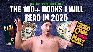 ALL 100 BOOKS I WILL BE READING IN 2025 | MY MUST READ FANTASY SERIES