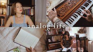 embracing analog life | a digital detox to restore your humanity, a peaceful vlog