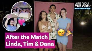 Linda, Tim & Dana nach ihrem Auszug aus der Villa  | Are You The One?-Realitystars in Love