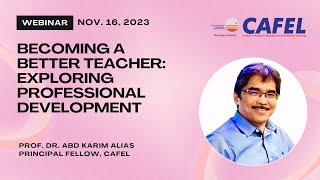 Becoming A Better Educator Through Professional Development