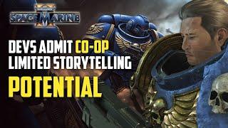 Space Marine 2 Devs Admit Co-op Limited Storytelling Potential