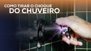 Aprenda Como Tirar o Choque do Registro do Chuveiro ou Ducha