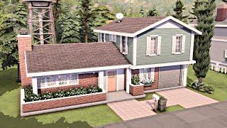 SMALL FAMILY HOME  The Sims 4 Speed Build | No CC