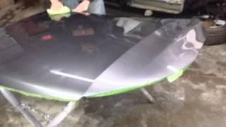 How To Wet Sand, Buff and Polish New Fresh Paint Job PART 4