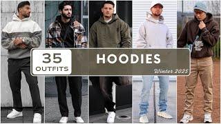 35 Ways to Style Hoodies in Winter 2025 | Men's Fashion