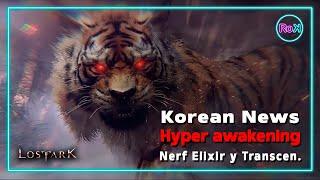 Korean News Agosto: Hyper Awakening, Nerfs elixires y trascendencia