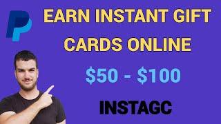 InstaGC Review -Earn Instant Gift Cards With InstaGC - Make Money Doing Easy Surveys Online