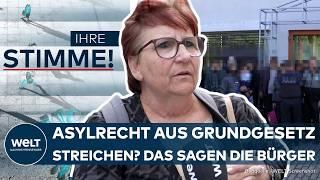 YOUR VOICE: Brandenburg's CDU Interior Minister Stübgen wants to abolish the right to asylum!