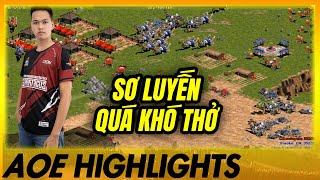 CĂNG THẲNG 30 PHÚT thi đấu của Chim Sẻ Đi Nắng và Sơ Luyến | AoE Highlights #aoe