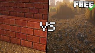 NAPP vs Modern Arch • Realistic Texture Pack Comparison