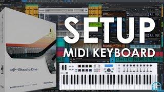 Studio One - Setup MIDI Keyboard (Use Keys, Faders, Knobs, Buttons, and Transport)