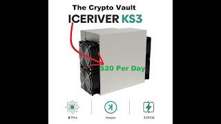 IceRiver KS3 ASIC Miner Review | The Crypto Vault