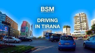 Driving in Tirana - The Capital of Albania  [4K Ultra HD]