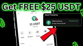 Make your First FREE $25 USDT Online!