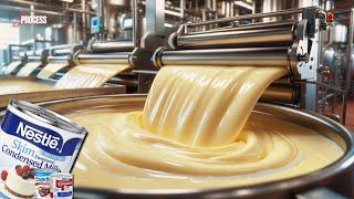 How Condensed Milk is Made In Factories: Amazing Process!