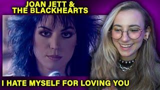 Joan Jett & the Blackhearts - I Hate Myself for Loving You | Singer Bassist Musician Reacts