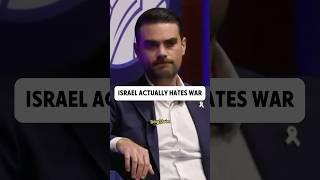 Israel hates war. But they HATE terrorists more. Ben Shapiro at Yale. #israel