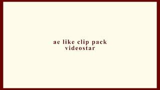 AE LIKE CLIP PACK | video star