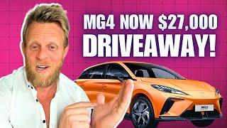 Australia's cheapest electric car gets INSANE price cut - $27,000 driveaway!