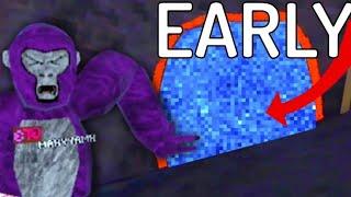 I Got Into The NEW SECRET MAP EARLY in Gorilla Tag...