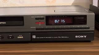 Sony SL-C24 Betamax Beta Video Recorder VCR no VHS