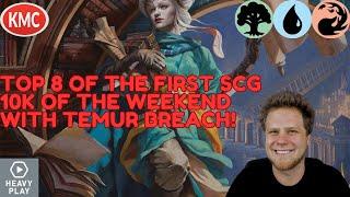 (TOP 8!!) Modern 10K Backpack Stream with Temur Breach I DEEP RUN I Day One