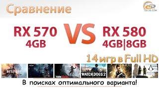 Radeon RX 570 4GB vs Radeon RX 580 4GB и 8GB: невероятное сравнение "новых" видеокарт AMD