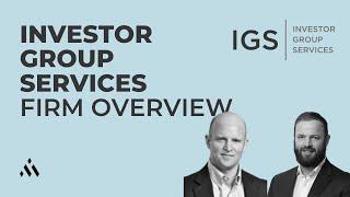 Investor Group Services (IGS) - The Boston Firm Changing the Landscape of Private Equity Consulting