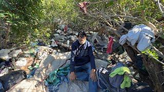 Elderly Florida Homeless Man Lives In A Mangrove Swamp Forest To Hide From Cops And Thieves