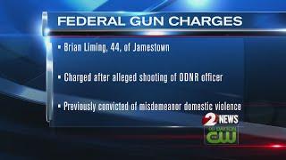 Greene County man accused of shooting ODNR officer federally charged for illegal gun possession