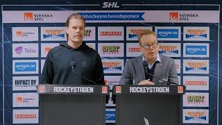 "Blir en matchbild som vi inte gillar" - Presskonferensen efter Örebro vs Timrå