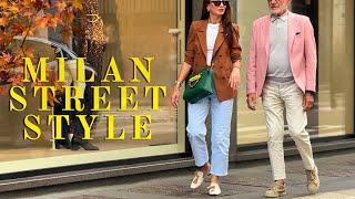 Exclusive Milan Street Style 2024: Discover the Best Fall Fashion Looks•Luxury Wardrobe Inspiration