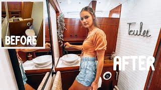 ULTIMATE Sailing Boat TRANSFORMATION (RUSTY RELIC to COSY HOME) // Teulu Tribe