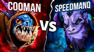 БИТВА ДВУХ СТРИМЕРОВ! КУМАН ПРОТИВ СПИДМАНА  Cooman Dota 2