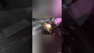metal welding with wsx welding head,handheld fiber laser welding machine auto wire feeder