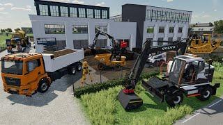 Décaissement d'un immeuble de millionnaire en location | Farming Simulator 22 travaux publics