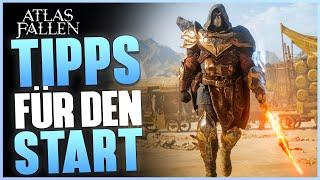 5 TIPPS für den perfekten START in ATLAS FALLEN | Einsteiger Guide | Deutsch