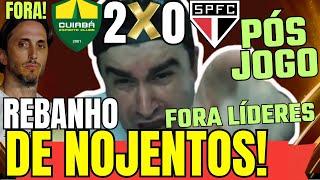 CATADO ASQUEROSO! PÓS JOGO: CUIABÁ 2XO SPFC l FORA ZUBELDÍA l FORA LÍDERES VAGABUNDOS l JOGO PODRE!