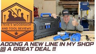 The newest tool line to be reviewed and expand the line into the shop