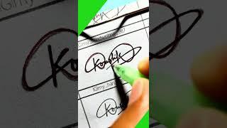 How to Write koushik Name  Stylish Signature ?Expert Signature Ideas #creativesignature #calligraphy