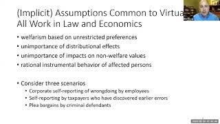 Eric A. Posner, "The Scope of Normative Law and Economics"