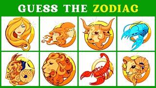 Picture Quiz - Can You Guess the Zodiac? | Zodiac Quiz | Learn Entry