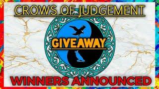 Crows Of Judgement Giveaway Winner Announcement!