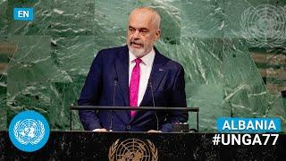  Albania - Prime Minister Addresses United Nations General Debate, 77th Session (English) | #UNGA