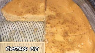 BAKE WITH ME|| MAKING CUSTARD PIE FOR THE FIRST TIME|| TRINIDAD YOUTUBER